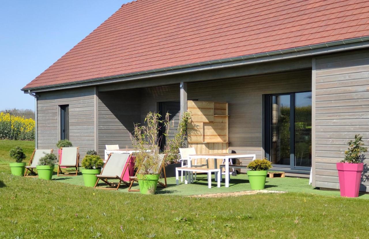 Вілла Les Bois De Champagne Nordique Magnant Екстер'єр фото